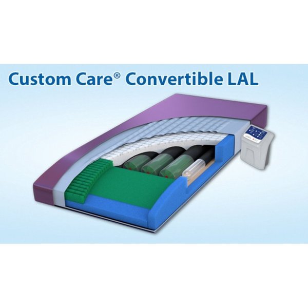 Pressure Guard PressureGuard Custom Care Convertible LAL 84”L for CareAssist® CL84CA29
